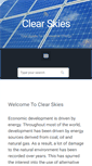 Mobile Screenshot of clear-skies.org
